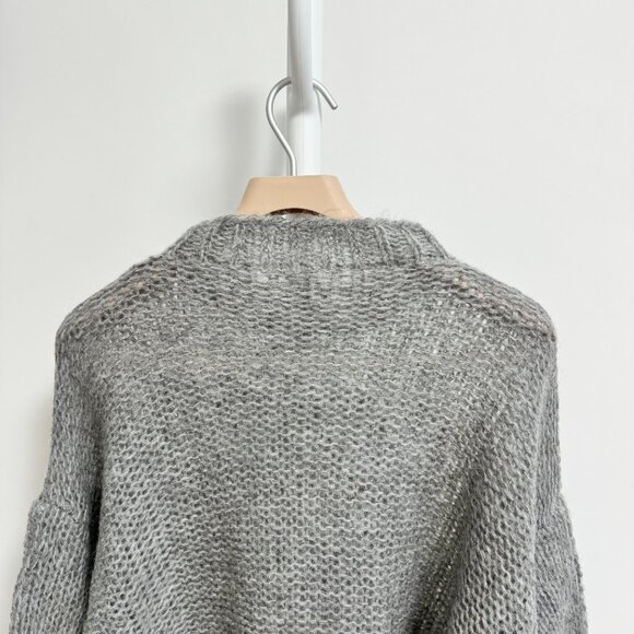 Loewe Anagram Cable-Knit Sleeve Sweater - Picture 12 of 14